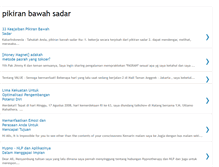 Tablet Screenshot of pikiranbawahsadar.blogspot.com