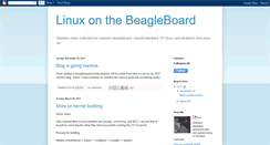 Desktop Screenshot of beaglelinux.blogspot.com