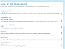 Tablet Screenshot of beaglelinux.blogspot.com