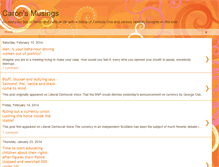 Tablet Screenshot of carons-musings.blogspot.com