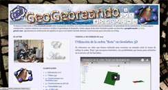 Desktop Screenshot of geogebreando.blogspot.com
