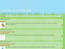 Tablet Screenshot of educareadapprendere.blogspot.com