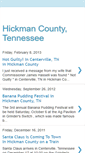 Mobile Screenshot of hickmancountytennessee.blogspot.com
