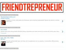 Tablet Screenshot of friendtrepeneur.blogspot.com
