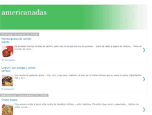 Tablet Screenshot of americanadas.blogspot.com