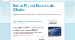 Desktop Screenshot of enlacefijodelestrechodegibraltar.blogspot.com