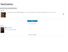 Tablet Screenshot of iseecookies.blogspot.com