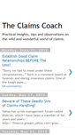 Mobile Screenshot of claimscoach.blogspot.com