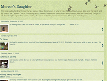 Tablet Screenshot of mercersdaughter.blogspot.com