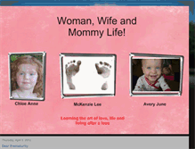 Tablet Screenshot of ilovemylittleredhead.blogspot.com