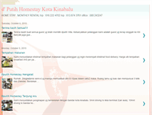 Tablet Screenshot of dputihhomestay.blogspot.com