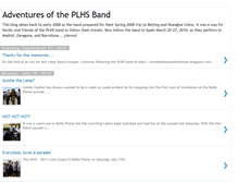 Tablet Screenshot of lakerbandadventures.blogspot.com