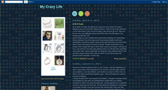 Desktop Screenshot of mycrazylifewithdogs.blogspot.com