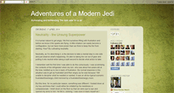 Desktop Screenshot of modernjedi44.blogspot.com