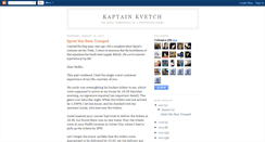 Desktop Screenshot of kaptainkvetch.blogspot.com