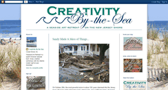 Desktop Screenshot of creativitybythesea.blogspot.com