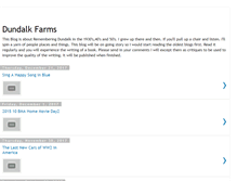Tablet Screenshot of dundalkfarms.blogspot.com