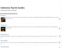 Tablet Screenshot of indonesia-tourist.blogspot.com