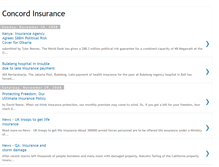 Tablet Screenshot of concordinsurance.blogspot.com