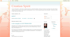 Desktop Screenshot of creationspirit-dimitris.blogspot.com
