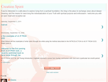 Tablet Screenshot of creationspirit-dimitris.blogspot.com