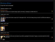Tablet Screenshot of motherbliss.blogspot.com
