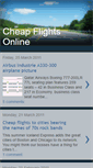 Mobile Screenshot of getcheapflightsonline.blogspot.com