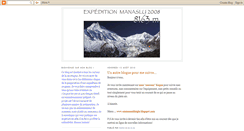 Desktop Screenshot of expeditionmanaslu2008.blogspot.com