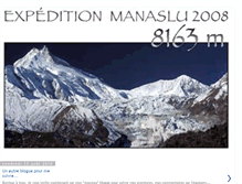 Tablet Screenshot of expeditionmanaslu2008.blogspot.com