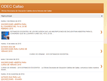 Tablet Screenshot of odecdelcallao.blogspot.com