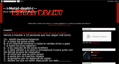 Desktop Screenshot of metal-deaht.blogspot.com