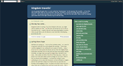Desktop Screenshot of kingdomtravelin.blogspot.com