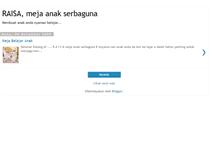 Tablet Screenshot of mejaanak.blogspot.com