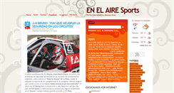 Desktop Screenshot of enelairesports.blogspot.com