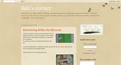 Desktop Screenshot of ikkiscorner.blogspot.com