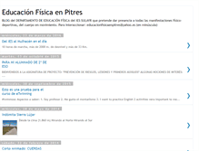 Tablet Screenshot of educacionfisicaenpitres.blogspot.com