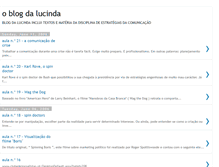 Tablet Screenshot of oblogdalucinda.blogspot.com