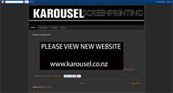 Desktop Screenshot of karouselscreenprinting.blogspot.com
