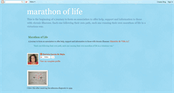 Desktop Screenshot of patgarcia-marathonoflife.blogspot.com