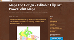 Desktop Screenshot of mapsfordesign.blogspot.com