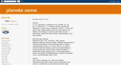Desktop Screenshot of planetazeme.blogspot.com