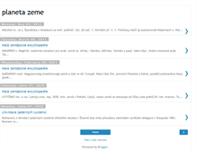 Tablet Screenshot of planetazeme.blogspot.com