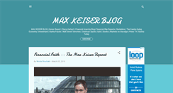 Desktop Screenshot of maxkeiser1.blogspot.com