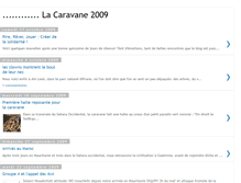 Tablet Screenshot of lacaravaneviabrachy2009.blogspot.com