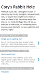 Mobile Screenshot of corysrabbithole.blogspot.com