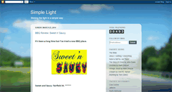 Desktop Screenshot of mike-simplelight.blogspot.com