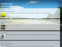 Tablet Screenshot of mike-simplelight.blogspot.com