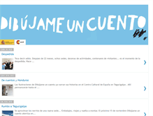 Tablet Screenshot of dibujameuncuento.blogspot.com