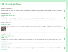 Tablet Screenshot of cksavastgastbok.blogspot.com