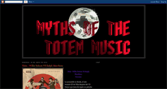 Desktop Screenshot of musictotem.blogspot.com